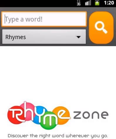 rhyme zone|rhymezone website.